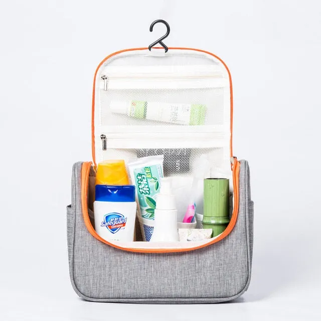 Cable Storage Bag Digital Pouch Case Gadget Organizer Waterproof  Oxford Travel Organizer Cosmetic Bag For Women/Men Make Up Bag