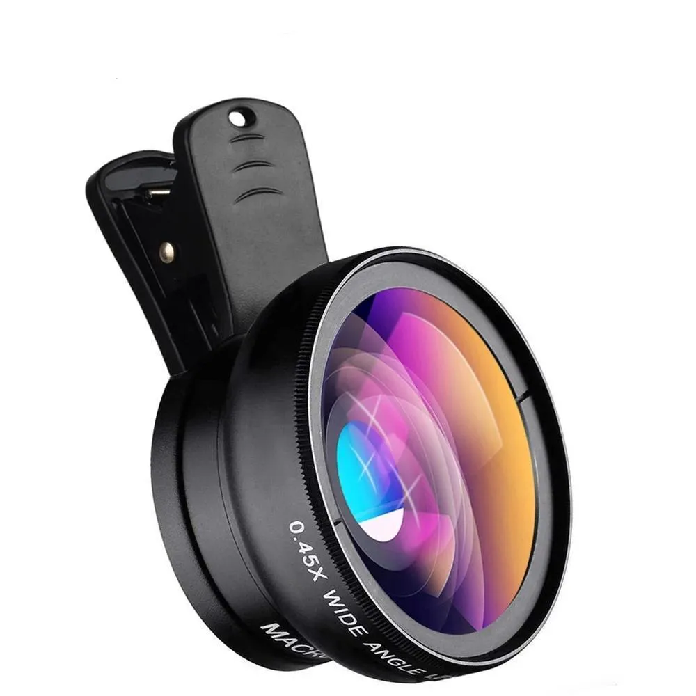 Clip-on HD Macro Lens for Smartphones