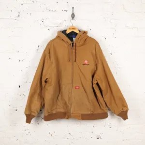 Dickies Hooded Work Jacket - Brown - XXXL