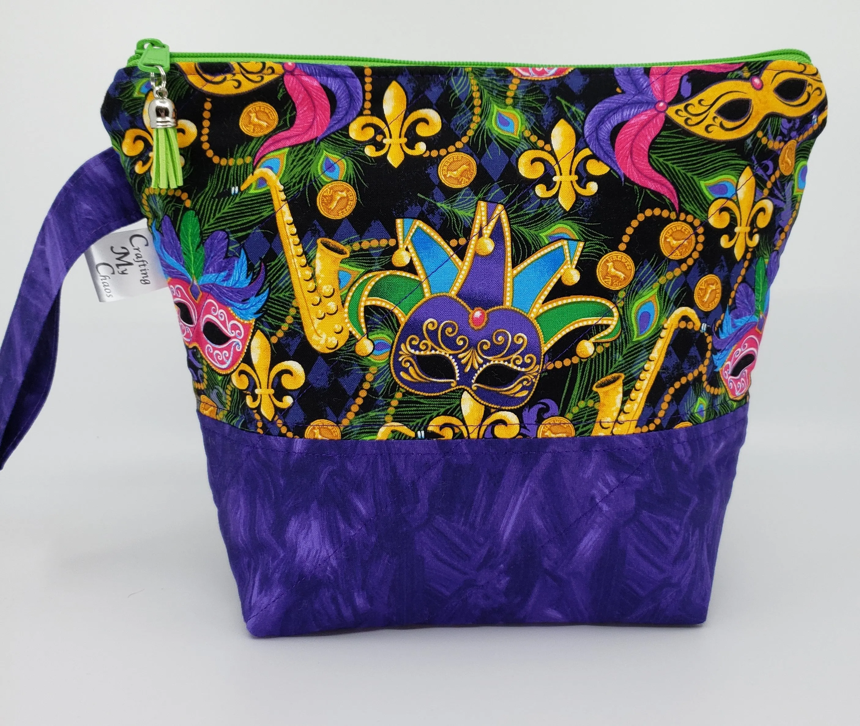 Mardi Gras - Project Bag - Small
