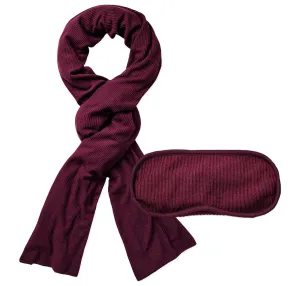 Travel Blanket | Ribbed   Free Eyemask